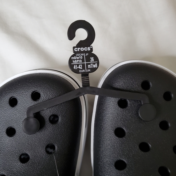 NEW CROCS Crocband II Black - Picture 8 of 9